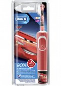 Oral-B (Орал-Би) Электрическая Зубная щетка vitality kids d100 413 2k cars (блистер), Braun GmbH