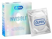 Durex (Дюрекс) презервативы Invisible 3шт, Рекитт Бенкизер Хелскэр Интернешнл Лтд.